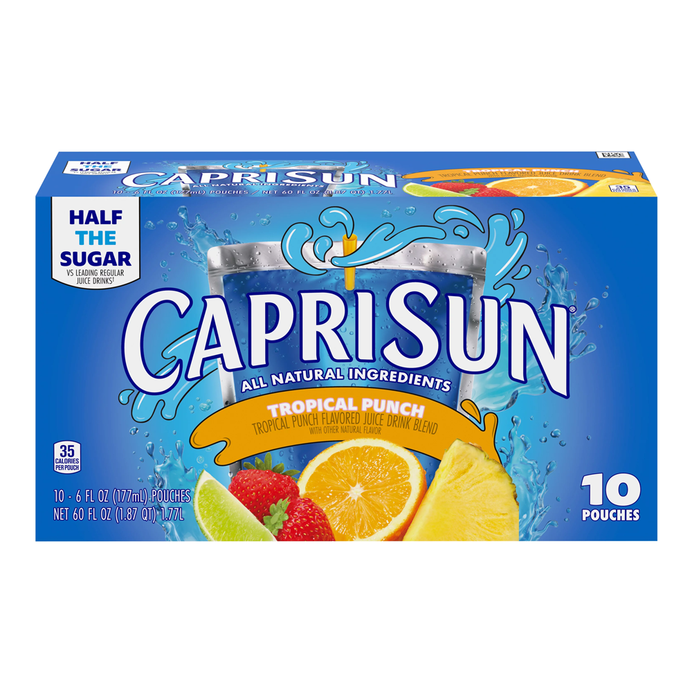 Сок «Тропический пунш» 10 шт. – 60 унций (1,77 л)